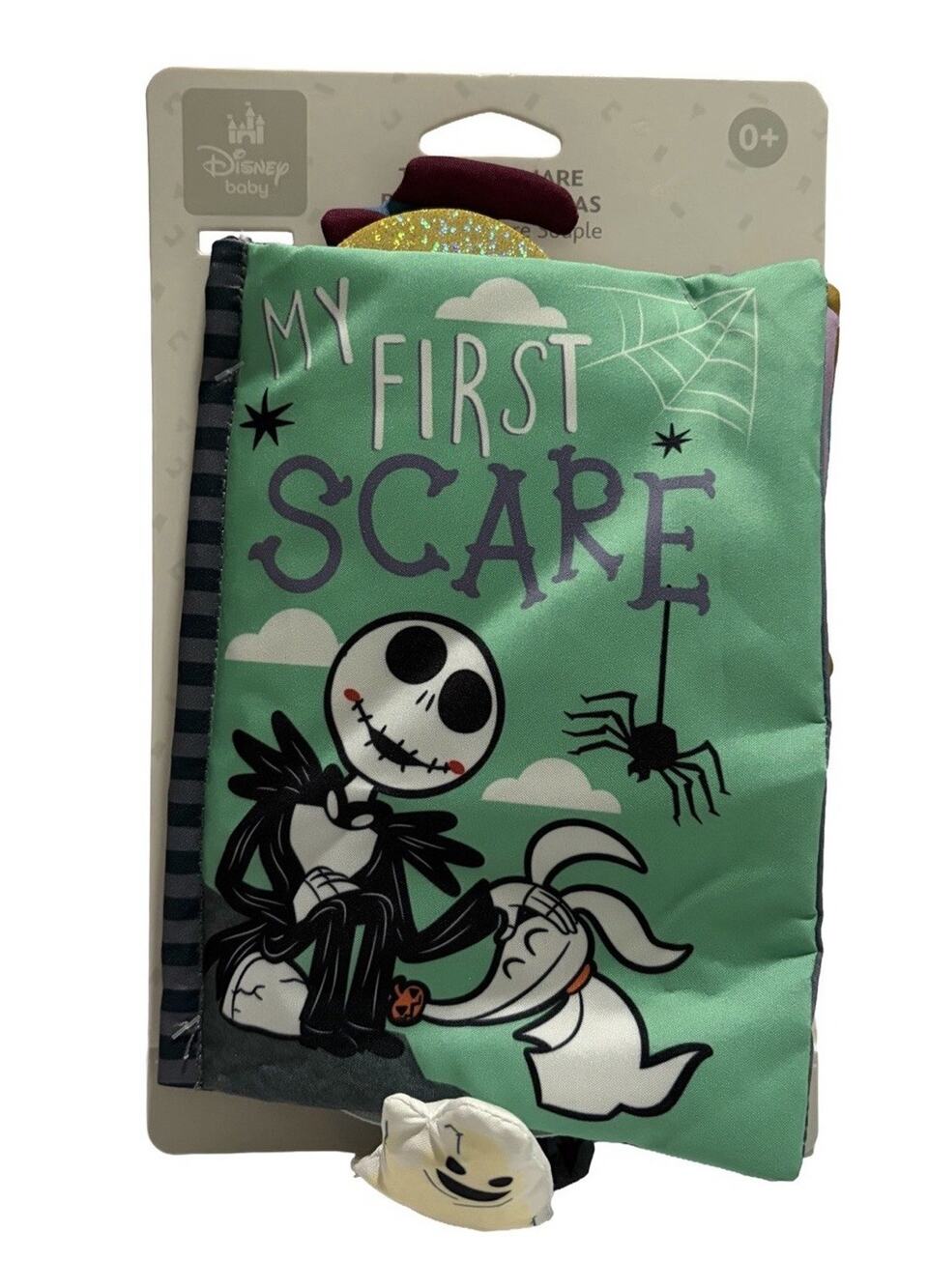 Disney Baby Nightmare Before Christmas Jack Skellington Zero Soft Book NEW